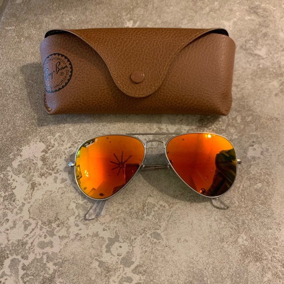 ray ban aviator orange flash polarized ray ban aviator orange flash polarized